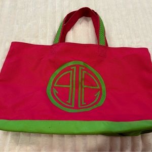 Lilly Pulitzer vintage tote bag